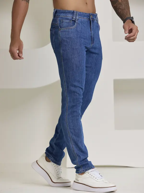 Calça Masculina Jeans Com Modelagem Confortável Pit Bull Jeans
