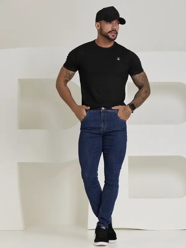 Calça Masculina Pit Bull Jeans Basic