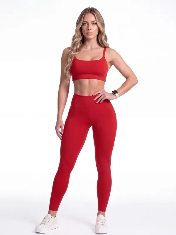 Conjunto Top e Calça Fitness com Bojo Removível Pit Bull Jeans