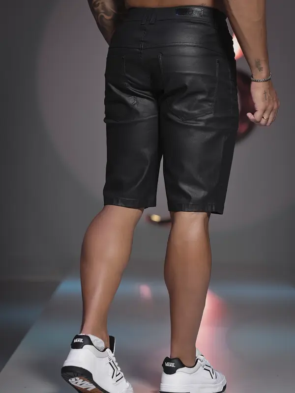 BERMUDA MASCULINA ACETINADA PIT BULL JEANS REFINADA E SOFISTICADA